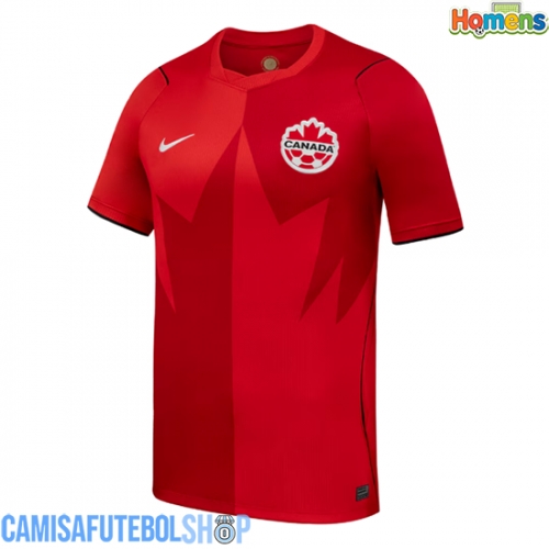 Camisa de time de futebol Canadá Replicas 1º Equipamento Mundo 2026 Manga Curta